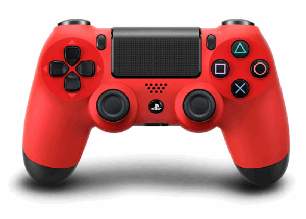 PS4 DualShock 4 Red Wireless Controller V2